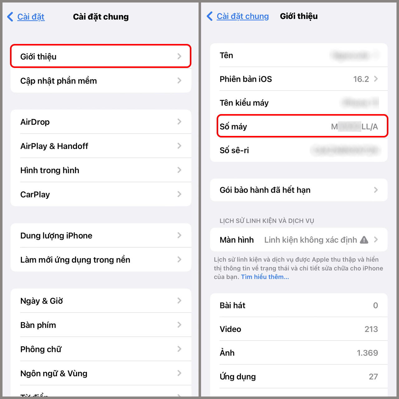 Cách kiểm tra iPhone chính hãng Cách kiểm tra iPhone chính hãng